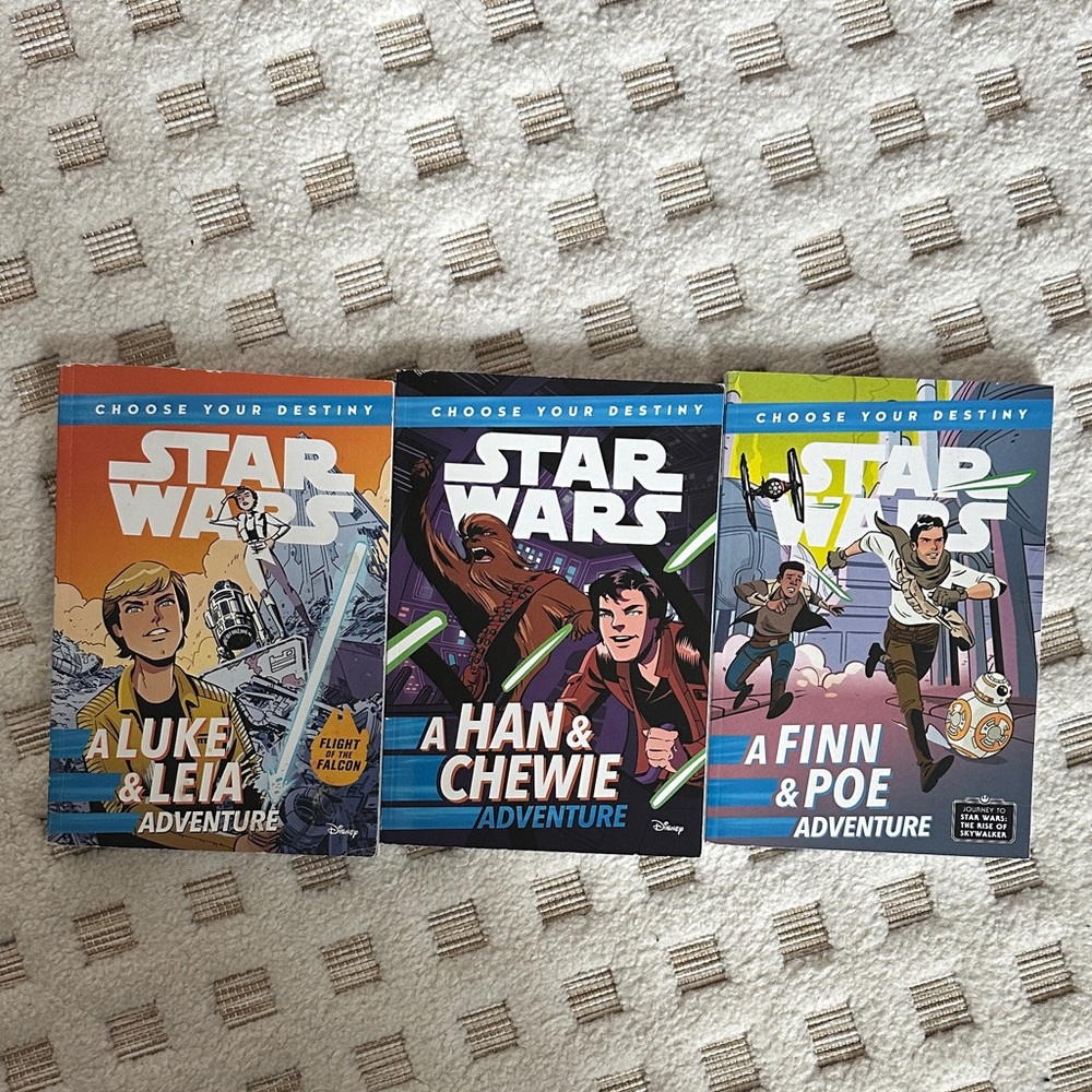 Star Wars choose your own adventure books